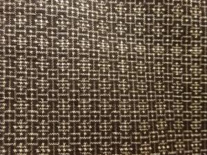 アンティーク　幾何学模様織出し本場泥大島紬男物羽織